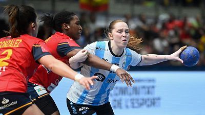 Torneo Preolímpico femenino: Argentina - España