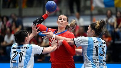 Torneo Preolímpico femenino: Chequia - Argentina