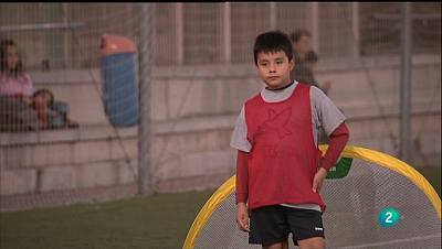 La escuela de fútbol de la Asoc. Nova Vida