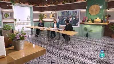Manuela Carmena, Silvia Intxaurrondo i Francesc Torralba