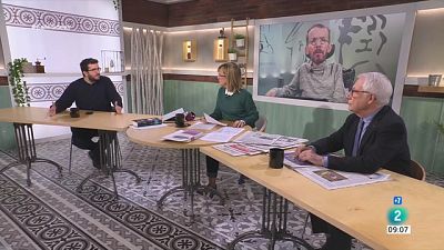 Pablo Echenique, Dolores Redondo i John Carlin