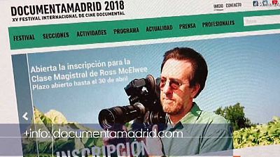 DocumentaMadrid 2018; el youtuber y físico Javier Santaolalla; y Laura Jordán Bambach en 1minutoCOM