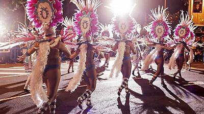 Cabalgata anunciadora del  Carnaval de Santa Cruz de Tenerife