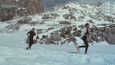 Deporte de montaña - Campeonato de España de Raquetas de Nieve 2020. Picos de Europa