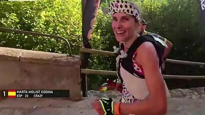 Trail - Salomón Ultra Pirineu. Llegada prueba femenina