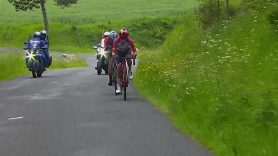 Criterium du Dauphiné. 2ª etapa: Brassac Les Mines - La Chaise-Dieu