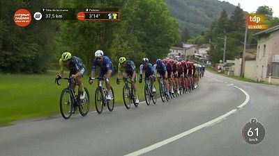 Critérium du Dauphiné. 2ª Etapa: Gannat - Col de la Loge