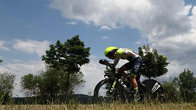 Criterium du Dauphiné. 4ª etapa: Cours - Belmont-de-la-Loire (CRI)