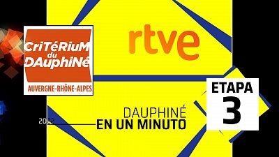 #DauphinéEnUnMinuto - Etapa 3