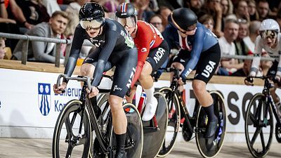 en pista - Campeonato del Mundo. Sesión vespertina - 18/10/2024