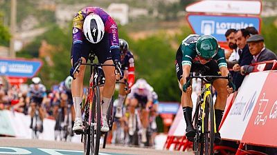 Vuelta España Femenina. 6ª etapa: Becerril de Campos - Baltanás