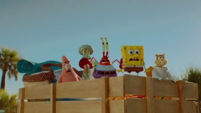 Cine infantil - Bob Esponja: Un héroe fuera del agua