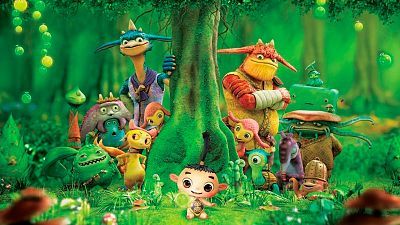 Cine infantil - Friends, Gruñon y la isla de los monstruos