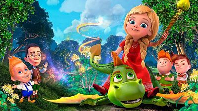 Cine infantil - La princesa y su dragón. Una historia interminable