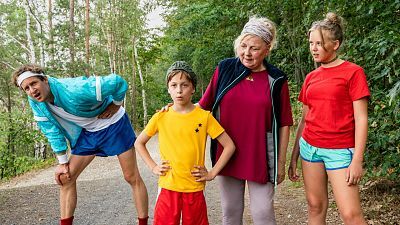 Sesión de tarde - Familia Anders. Bienvenidos al nido