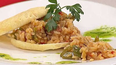 Arroz con toques zamoranos