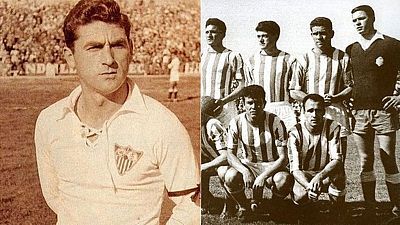 Históricos del balompié. Recreativo de Huelva y Sevilla