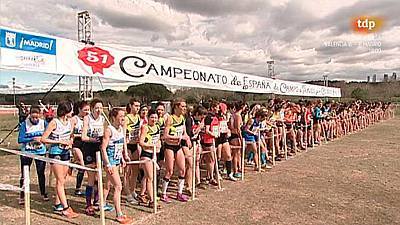Campeonato de España por Clubes. Carrera Corta Femenina
