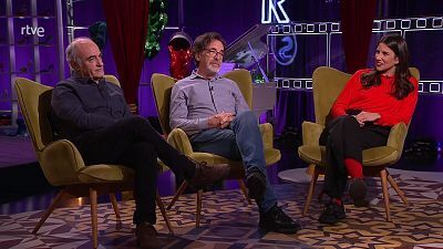 Andrea Jiménez, Francesc Orella y Pep Ferrer