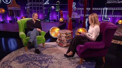 Juan Gabriel Vásquez y Adrià Salas