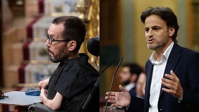 2022 - Pablo Echenique y Jaume Asens, de Unidas Podemos y En Comú Podem