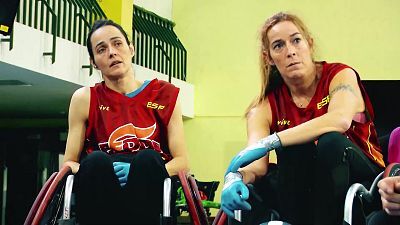 Rugby en silla de ruedas - Reportaje Mujer y Deporte: Concentración Selección Femenina