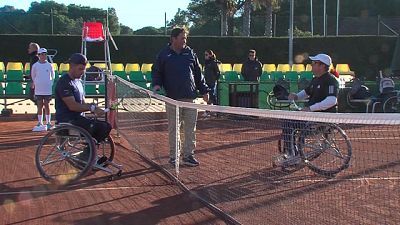 Tenis en silla de ruedas - Campeonato de España 1ª Semifinal