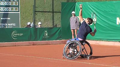 Tenis en silla de ruedas - Campeonato de España masculino. 1ª Semifinal