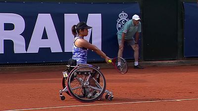 Tenis en silla de ruedas - Tram Barcelona Open. Final femenina