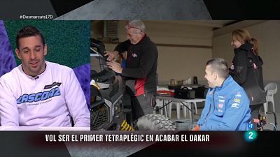 Entrevista: Joan Lascorz, pilot tetraplègic participant al Dakar