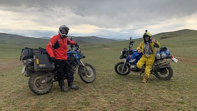 Las huellas de Gengis Khan: Campamento compartido en la estepa mongola