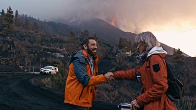 Los científicos del volcán