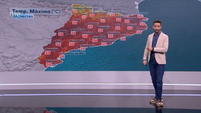 40 ºC al prelitoral de girona i nova calorada a finals de setmana