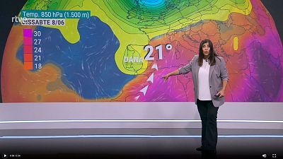 – Avui, calor. Demà, més calor. Divendres i dissabte, calorada