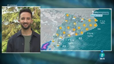 Avui sol i més calor, dimarts de fortes tempestes i, després, calorada i pols sahariana