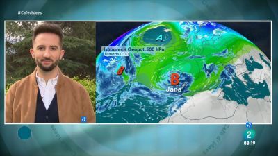 Balanç de la Borrasca Jana que encarà mantindrà el temps insegur