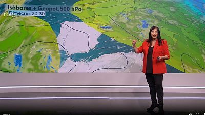 Boira marítima, sol, ruixats i tronades de tarda, i un ull posat en la Borrasca Olivier