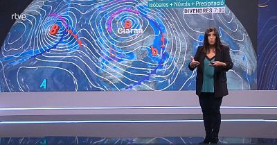 Borrasca Ciarán: pluja, neu, vent, mala mar i fresca