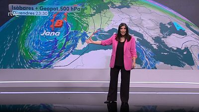 Borrasca Jana: cap de setmana de pluja, neu, vent, mala mar i fresca