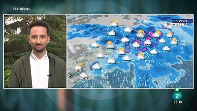 Borrasca Leslie: pluja, vent i descens tèrmic