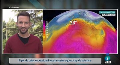 Calor excepcional pel cap de setmana