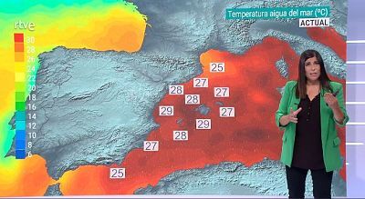 Calor més raonable i ruixats de tarda