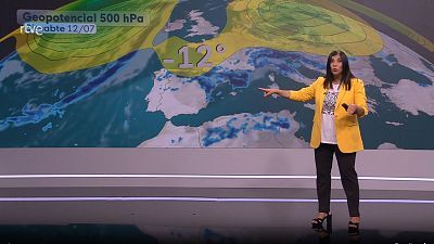 Calor moderada i més ruixats