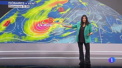 – Canvi de temps: pluja, vent i pujades/baixades de temperatura