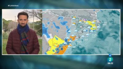 Comença un episodi de llevant, amb pluja, neu, vent i mala mar