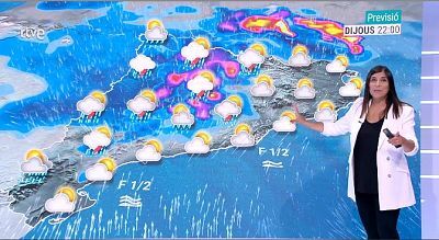 Dijous amb tempestes fortes a la meitat oest