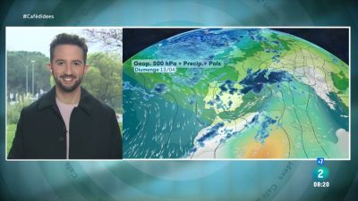 Dijous humit i més fresc, amb núvols i alguns ruixats