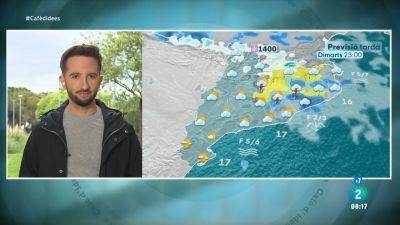 Dimarts de sant tornem-hi: fresca, ruixats i tempestes