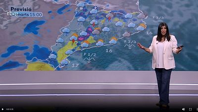 Dimarts de Sant Tornem-hi marcat per les nuvolades, els ruixats i les tempestes