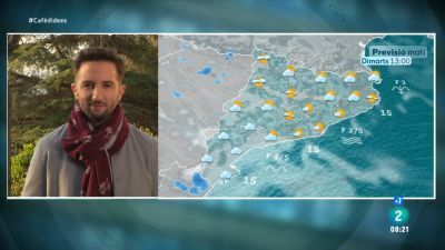 Dimarts de treva, amb més sol, però amb núvols i pluja a l'extrem sud